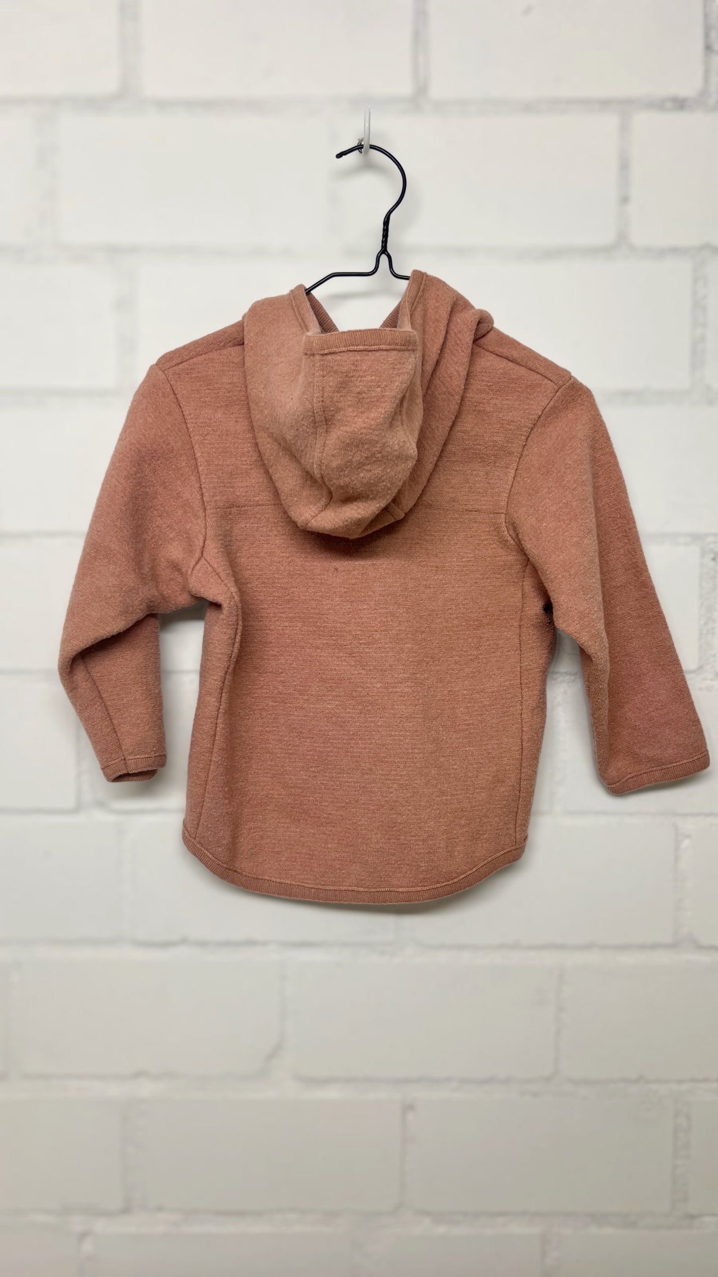 Blushing Meadow – Hand-Embroidered Wool Jacket Disana 110